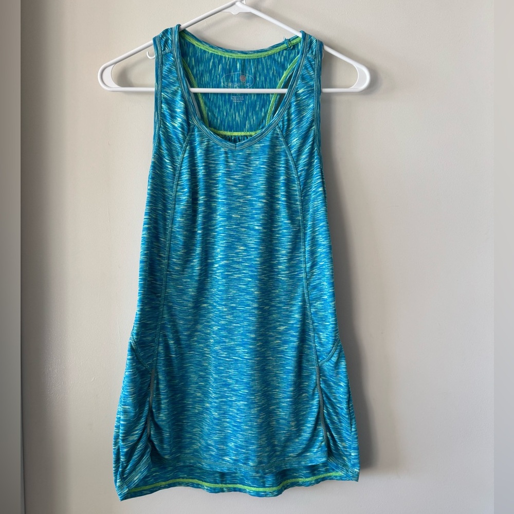 Tangerine Reflective Activewear Tank Top